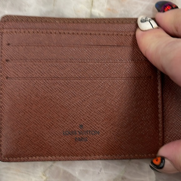 Authentic like new Louis Vuitton, billfold wallet, classic monogram genuine - Picture 6 of 6